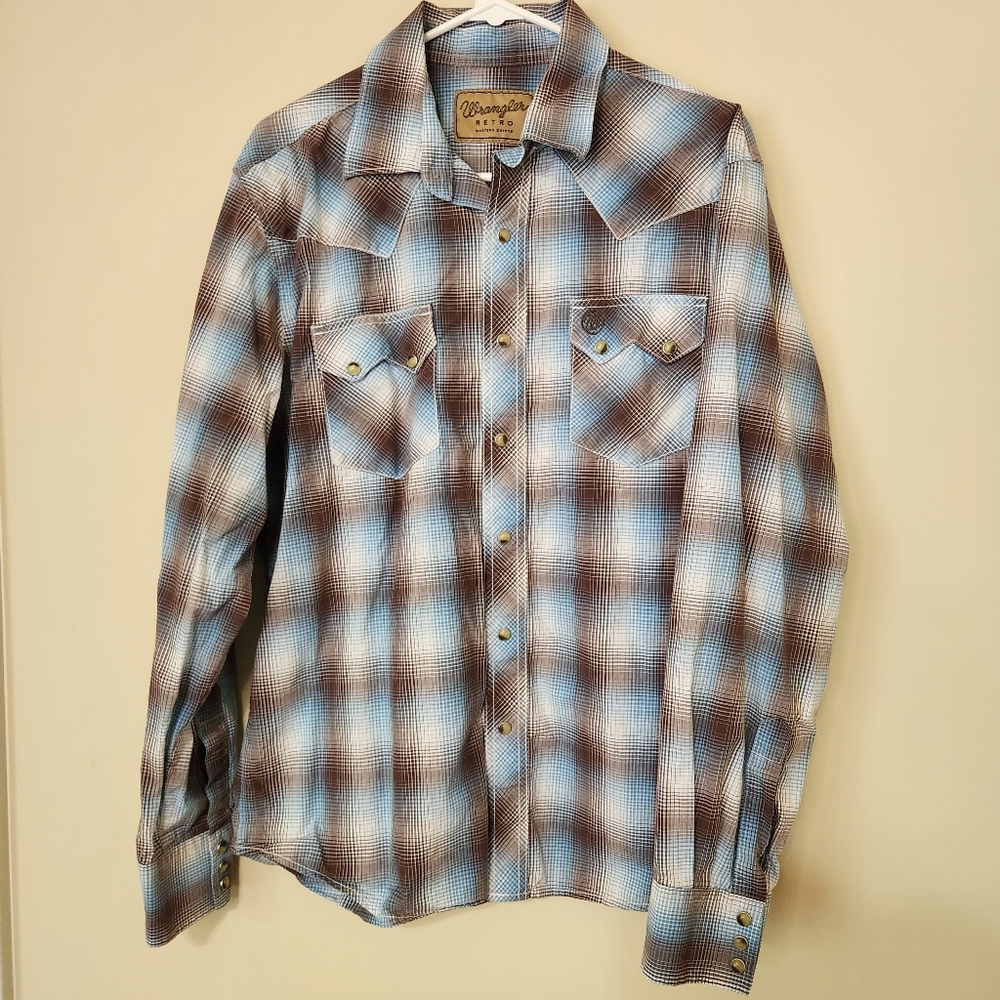 WRNAGLER Retro Western Shirt